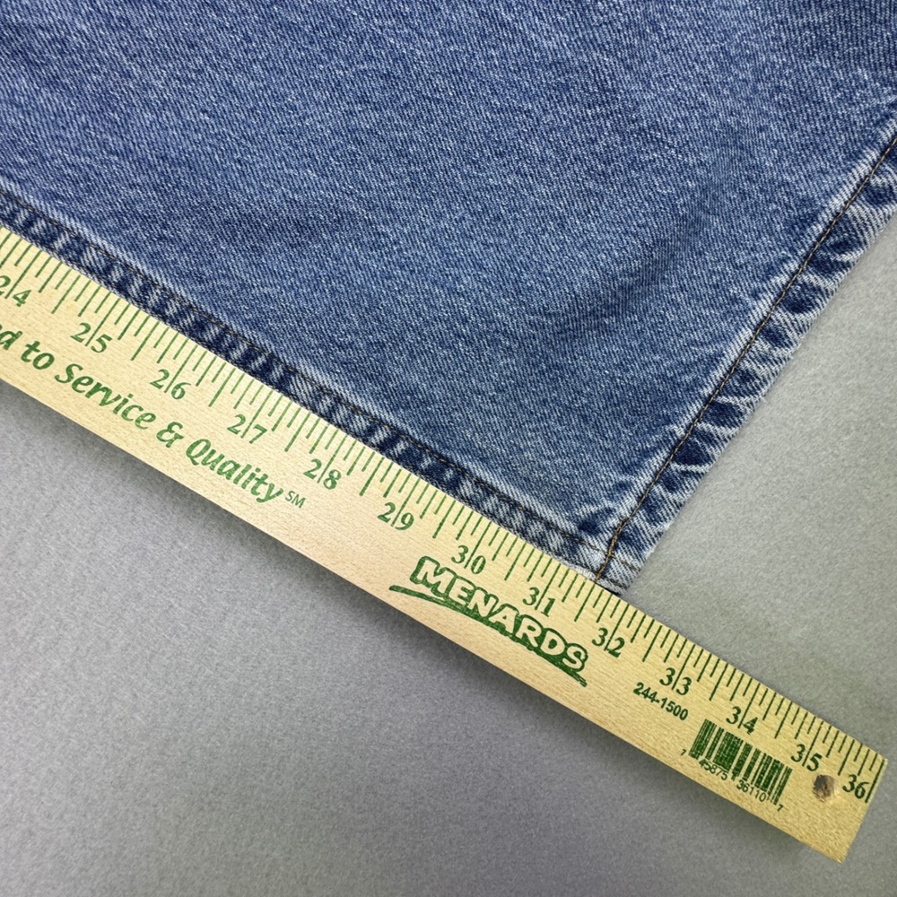 Eddie Bauer Men's Classic Fit Light Wash Jeans Size 38x32 Blue Denim 100% Cotton - Picture 5 of 9